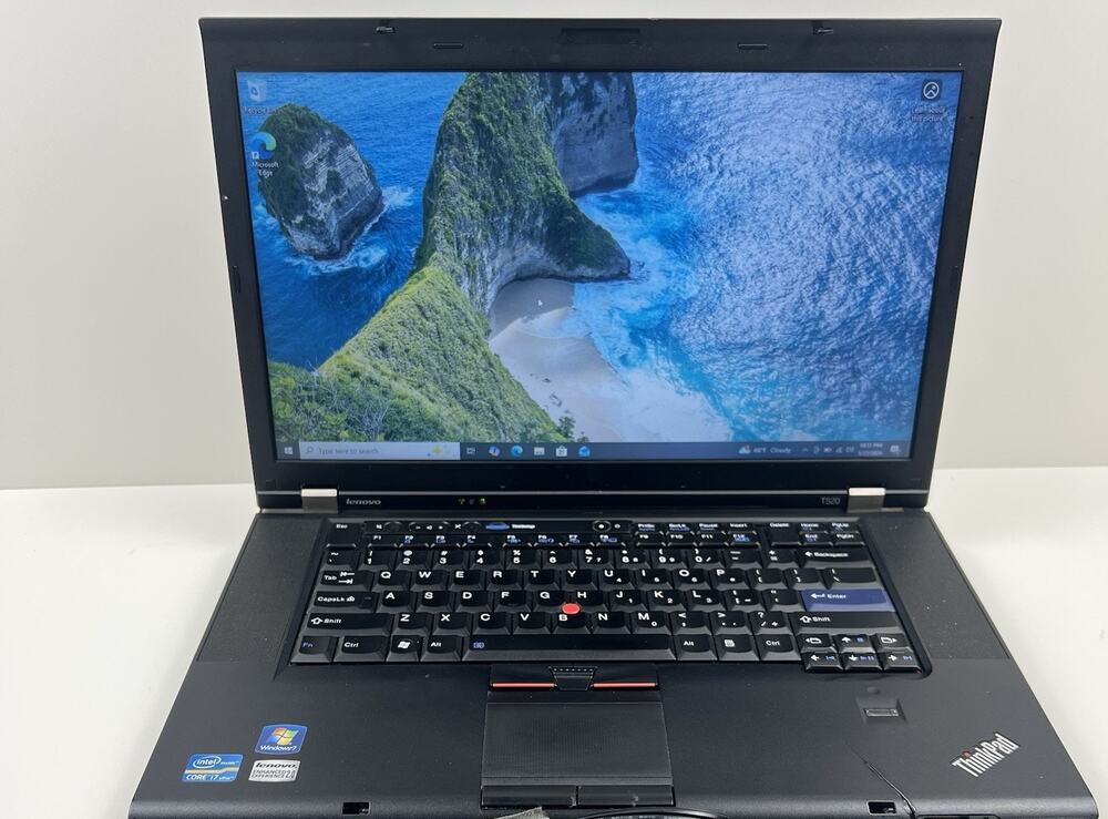 Lenovo ThinkPad T520 Intel i7-2640M 8GB 320GB HDD Win 10 NO Charger|ELP79, READ